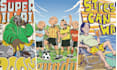 create cartoon graphics for t shirts and clothing brands