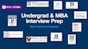 conduct a mock undergrad or MBA or masters interview with feedback