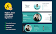 make a modern and clean clickable HTML email signature