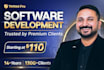 be software developer for full stack ai web app development mern stack developer
