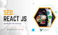 do SEO and speed optimization to rank up react js app