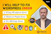 fix wordpress issues, fix wordpress error, fix wordpress bug, fix woocommerce