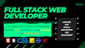 be your full stack web developer in HTML CSS PHP laravel