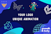 do a unique logo animation for you