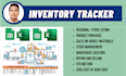 make a tracker to manage inventory in your business
