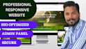 create fully professional and responsive website