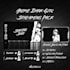 create a anime girl animated streaming pack overlay
