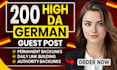 write and publish german guest post with dofollow german backlinks