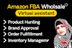 be your amazon fba wholesale virtual assistant