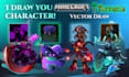 draw your terraria character in a unique epic style