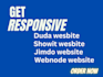 do showit, duda, jimdo and webnode website design and redesign