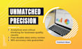 provide precise data entry, copy paste, web research, web scraping, typing