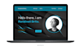 code your custom landing page