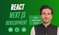 create react next js custom website with tailwind css