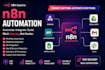 do n8n ai agent automation, custom ai agents n8n workflow