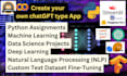 machine learning, data science, nlp based projects using llms like gpt, bert