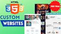 develop a professional website for you