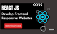 be your frontend developer in react js
