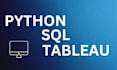 do data assignments,projects in tableau, power bi, python, r, excel, sql