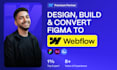 do webflow website design and figma to webflow development