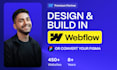 do webflow website design or figma to webflow development
