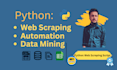 do python web scraping and automation
