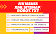 create optimise XML sitemap robots txt and submit to google