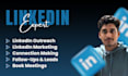 generate leads and book meetings with high response linkedin outreach
