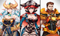 draw your dnd character