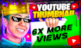 design amazing youtube thumbnails for your video