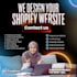 make shopify website with social media setup complete