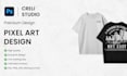 create exclusive pixel art designs for your brand
