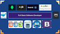 do full stack software development in mern mongodb, express, react, node