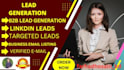 do b2b lead generation, lead prospecting, and list building