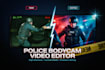 do quality police bodycam and dashcam video editing