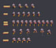 create pixel game sprites and animation