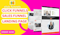 click funnel expert, click funnel, clickfunnel sales funnel landing page