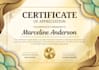 design award certificate, diploma certificate, gift design