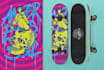 create skateboard design deck