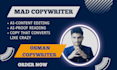 edit, proofread and humanize ai generated copy