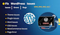 fix wordpress issues, wordpress error, fix wordpress, wordpress issue, errors