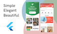 develop android ios mobile app with flutter, firebase and custom design