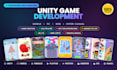 do unity game development for 2d 3d mobile pc web games