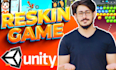 reskin unity game or add features