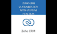 customize and write custom function in zoho crm