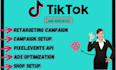 setup tik tok pixel events api with GTM ,tiktok ads campaign ,tiktok shop