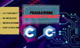 do your c cpp programming assignments and project