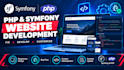 fix, develop php symfony website