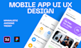 design mobile app UI UX design