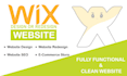design wix website and redesign a business wix website